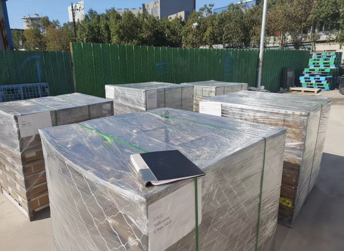 Hardware tools being prepared for container loading