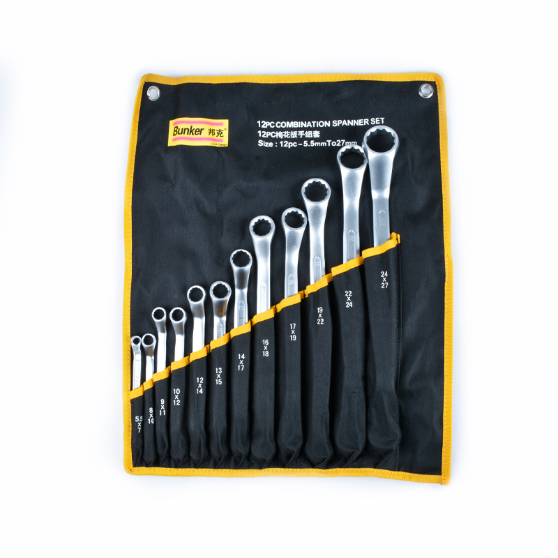 12Pcs Pearl Nickel Flare Nut Wrench Set