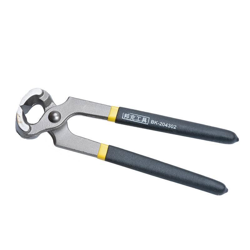 Dual-Color Plastic-Dipped Walnut Pliers