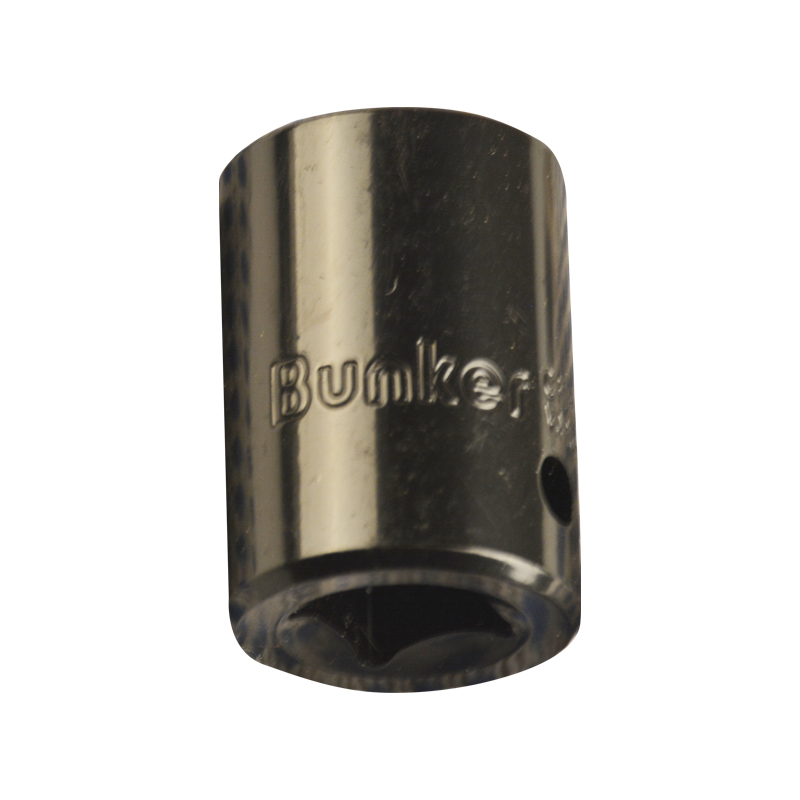 1/2" CR-V Hex Pneumatic Short Socket