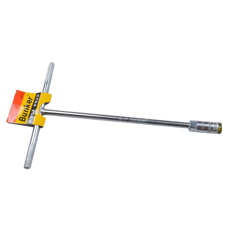T-Handle CR-V Wrench with Knurled Grip