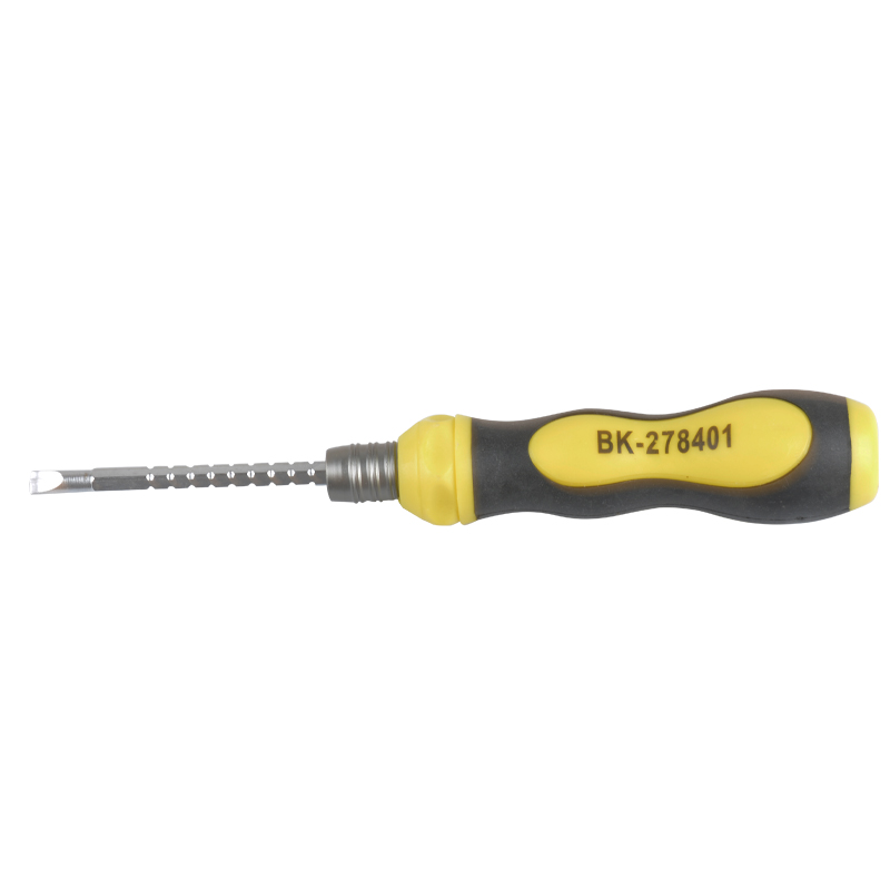Telescoping Three-Prong Screwdriver