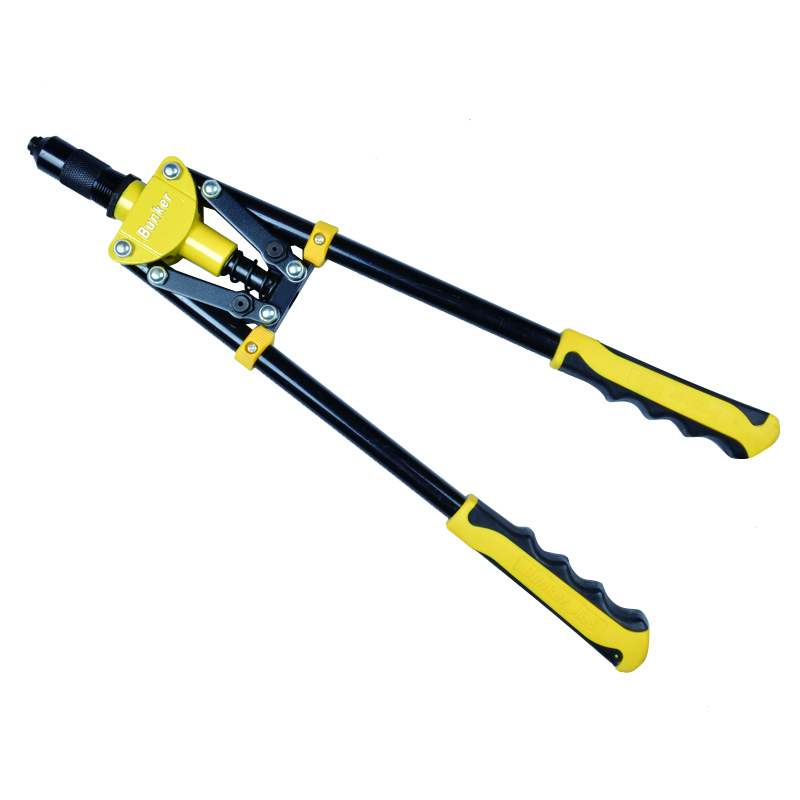 Premium Dual-Handle Bi-Color Rivet Gun