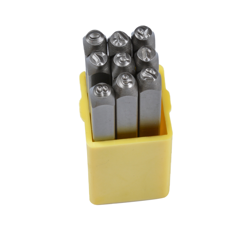 Steel Character Code Punch Set Hardened Steel Letter and Num