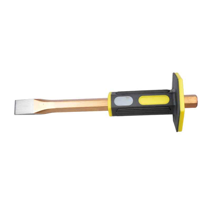 Rubber Rod Flat Chisel Forged Steel Masonry Flat Chisel