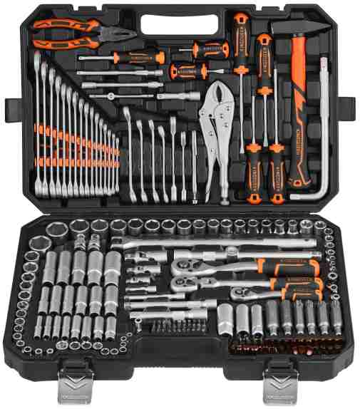 202PCS 180PCS 222PCS Socket Tool Set Professional Mechanic T