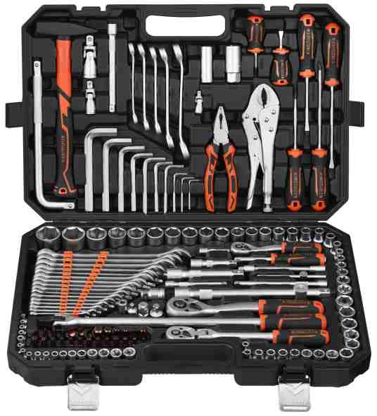 148PCS 149PCS 150PCS Socket Tool Set 1/4 3/8 1/2 Drive Profe