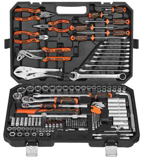 152PCS 132PCS 136PCS Socket Tool Set 1/4 3/8 1/2 Drive Profe