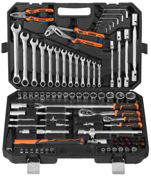 96PCS 92PCS 86PCS Socket Tool Set 1/4 1/2 Drive Mechanic Tool Kit Supplier from Dawei Metal
