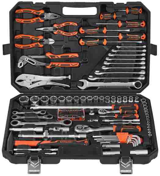 115PCS 161PCS 139PCS Socket Tool Set 1/4 3/8 1/2 Drive Professional Mechanic Tool Kit from Dawei Metal
