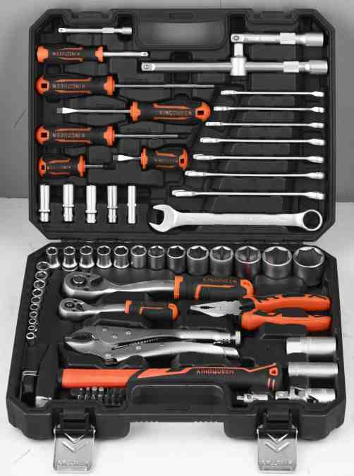 KINGQUEEN 1/4" & 1/2" Drive Socket Set Series - WIB-244 (92PCS), WIB-245 (72PCS), WIB-246 (76PCS) from Dawei Metal