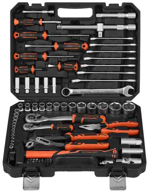 KINGQUEEN 1/4" & 1/2" Drive Socket Set Series - WIB-244 (92PCS), WIB-245 (72PCS), WIB-246 (76PCS) from Dawei Metal