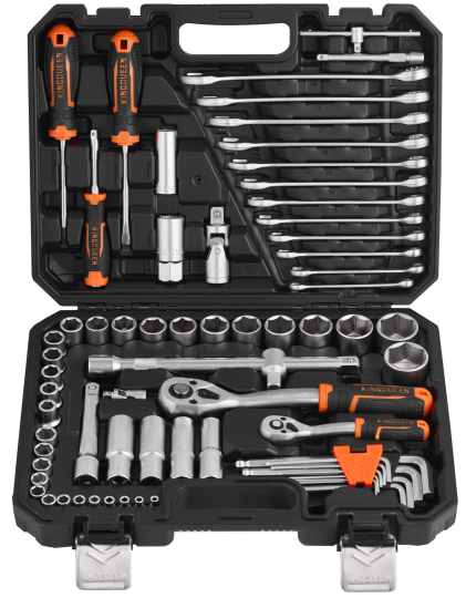 Professional 1/4" & 1/2" Drive Socket Set - WIB-227 (60PCS) | WIB-229 (70PCS) | WIB-230 (69PCS) from Dawei Metal