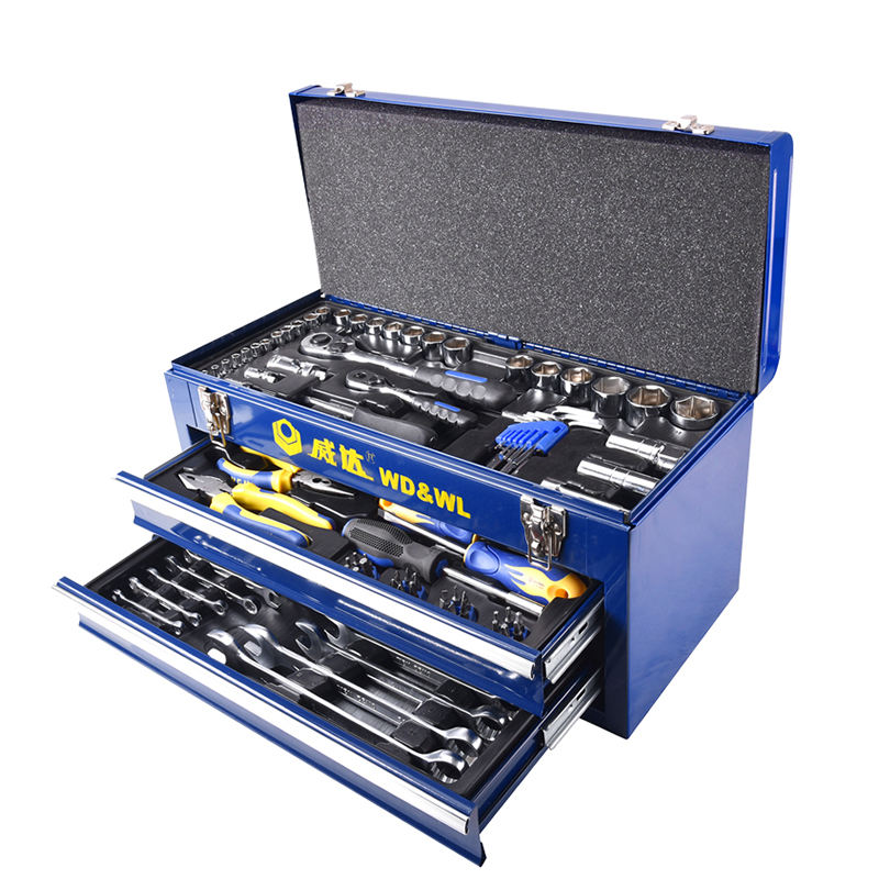 metal-tool-box-set-with-drawers-mechanic-kit