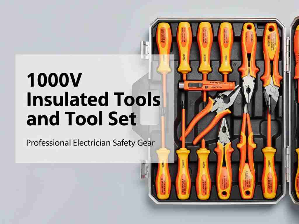 1000V Insulated Tools and Insulated Tool Set for Professional Electricians