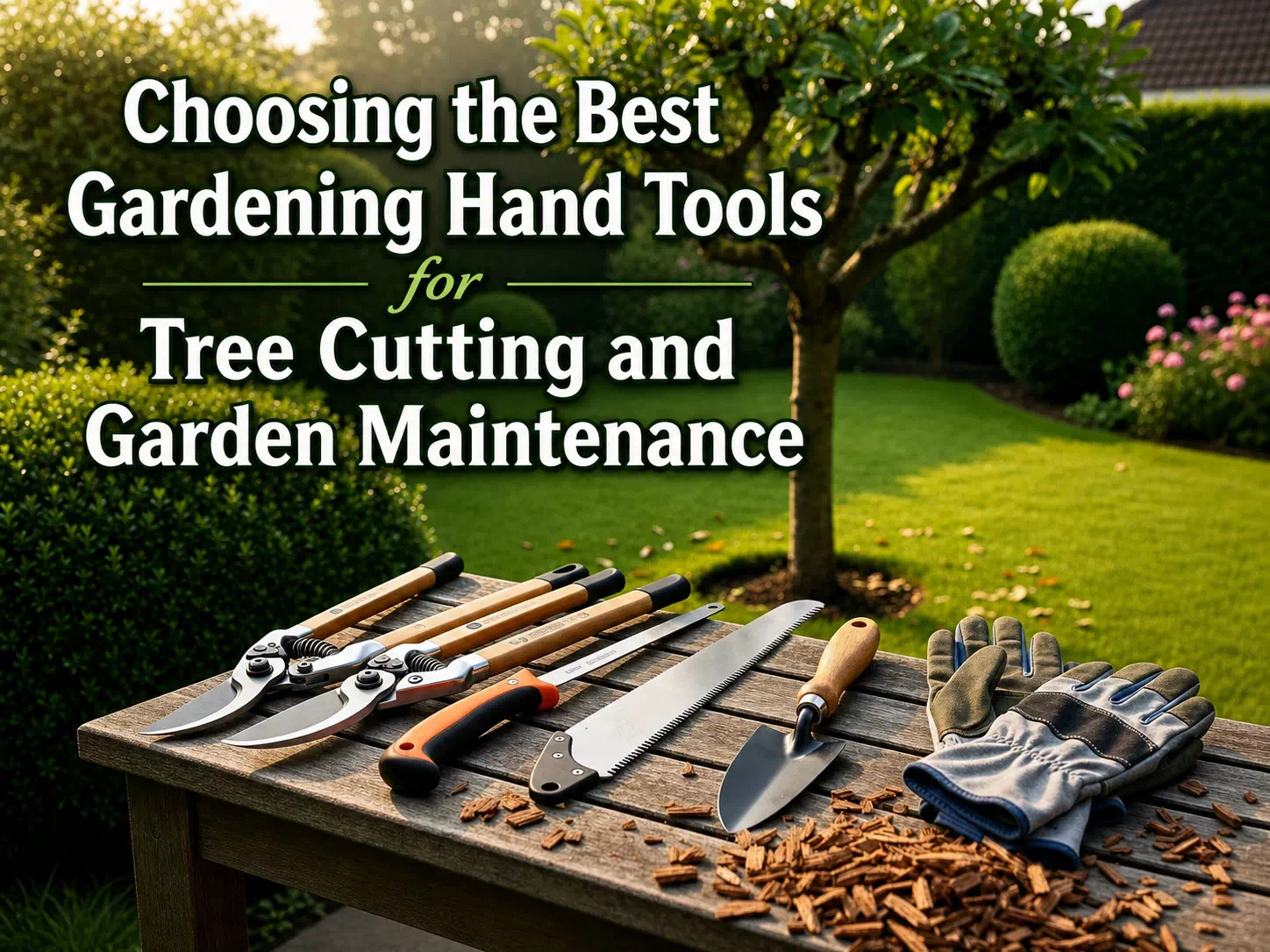 Complete Guide to Choosing the Best Gardening Hand Tools for Tree Cutting and Garden Maintenance