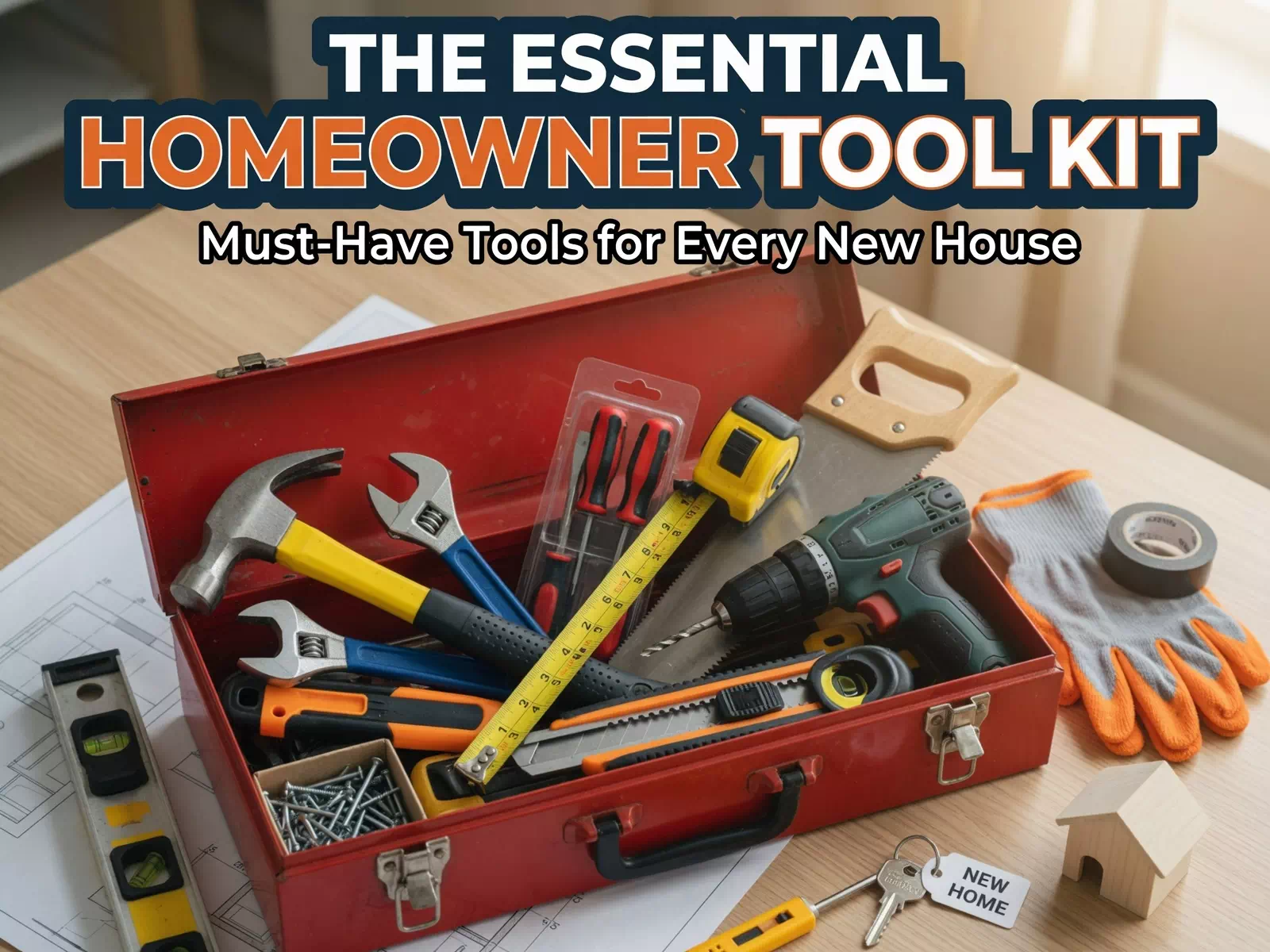 The Essential Homeowner Tool Kit: Must-Have Tools for Every New House
