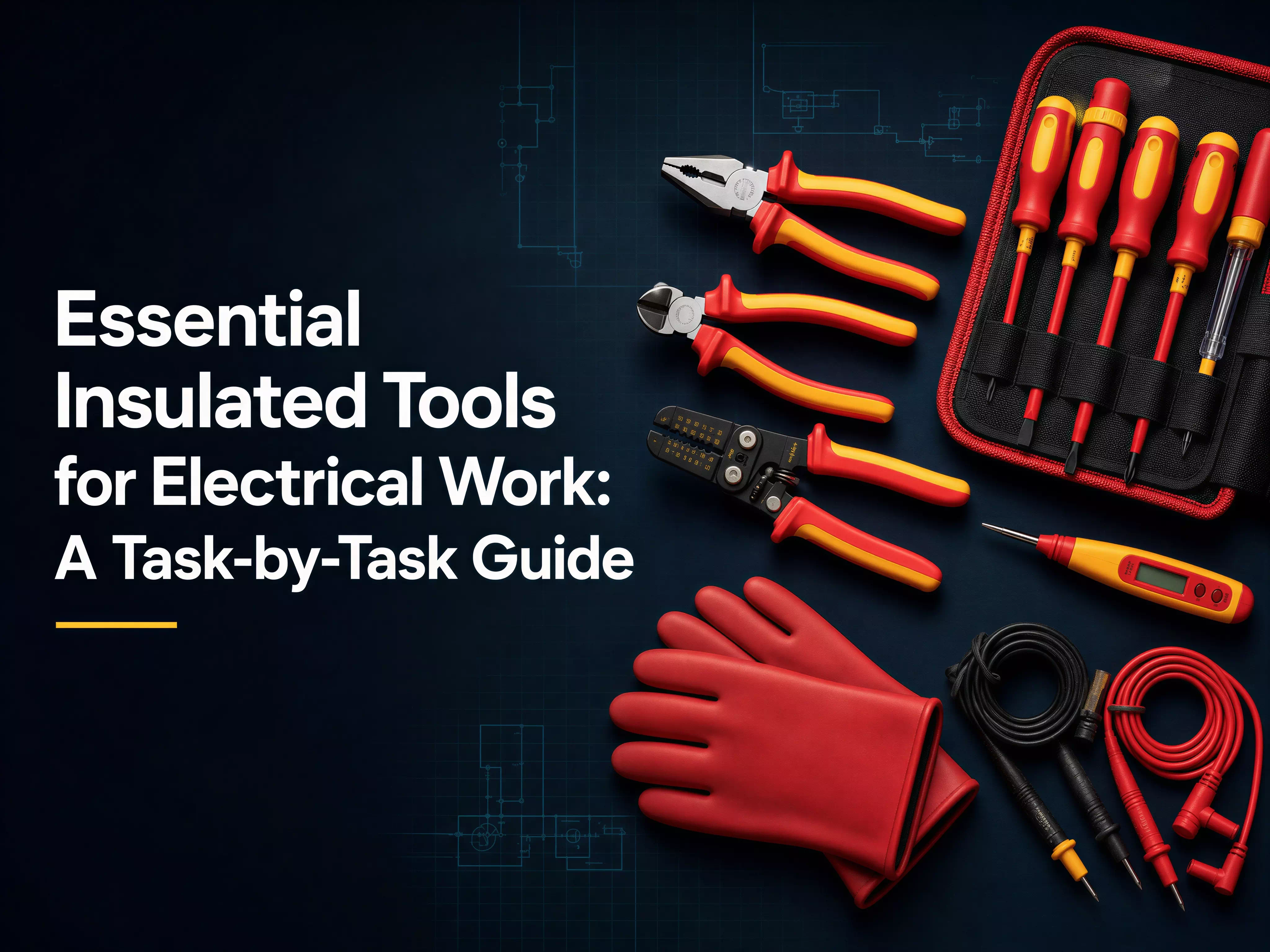 Essential Insulated Tools for Electrical Work: A Task-by-Task Guide