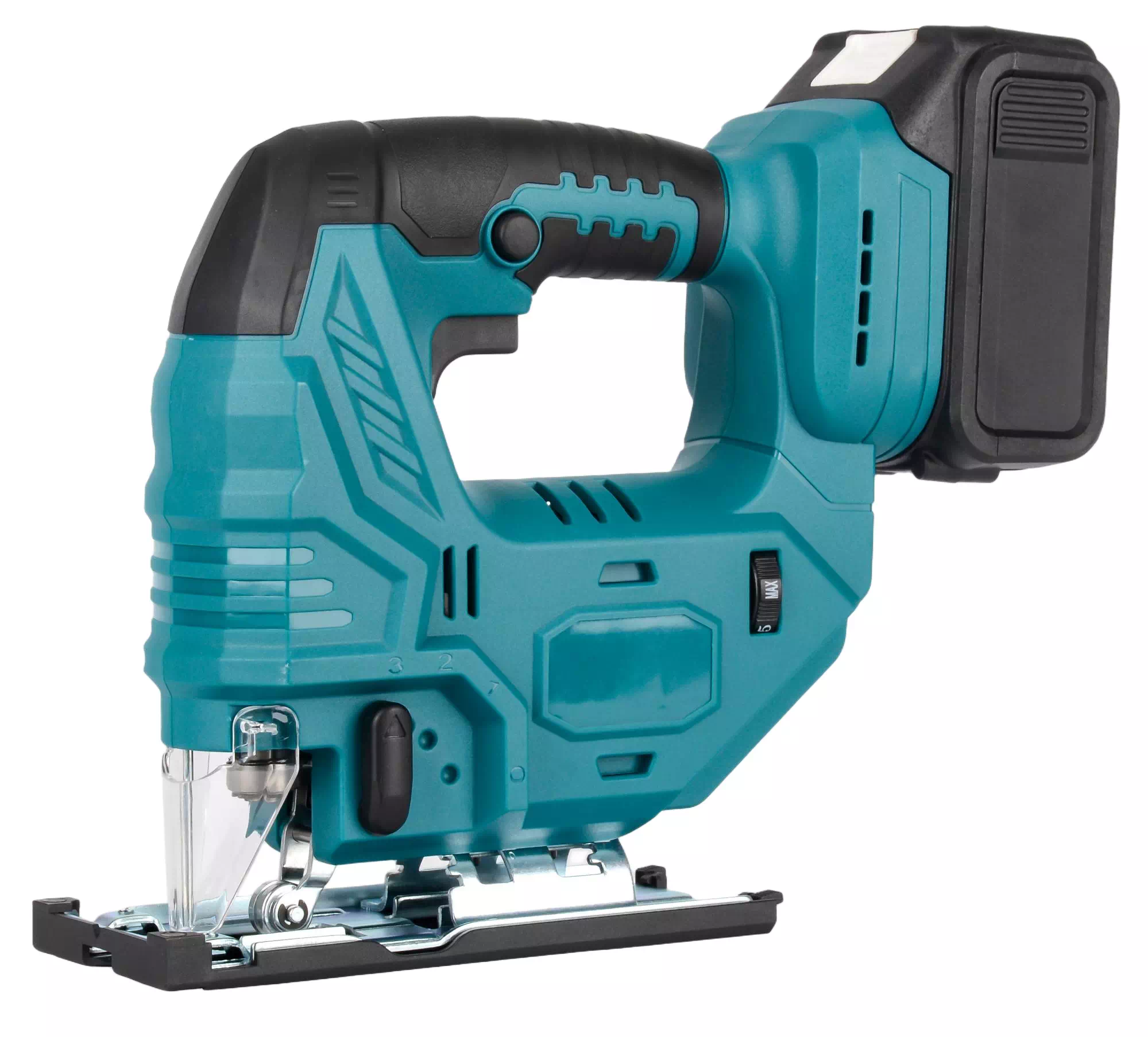 20V Brushless Cordless Jigsaw | 3400 SPM, 45° Bevel