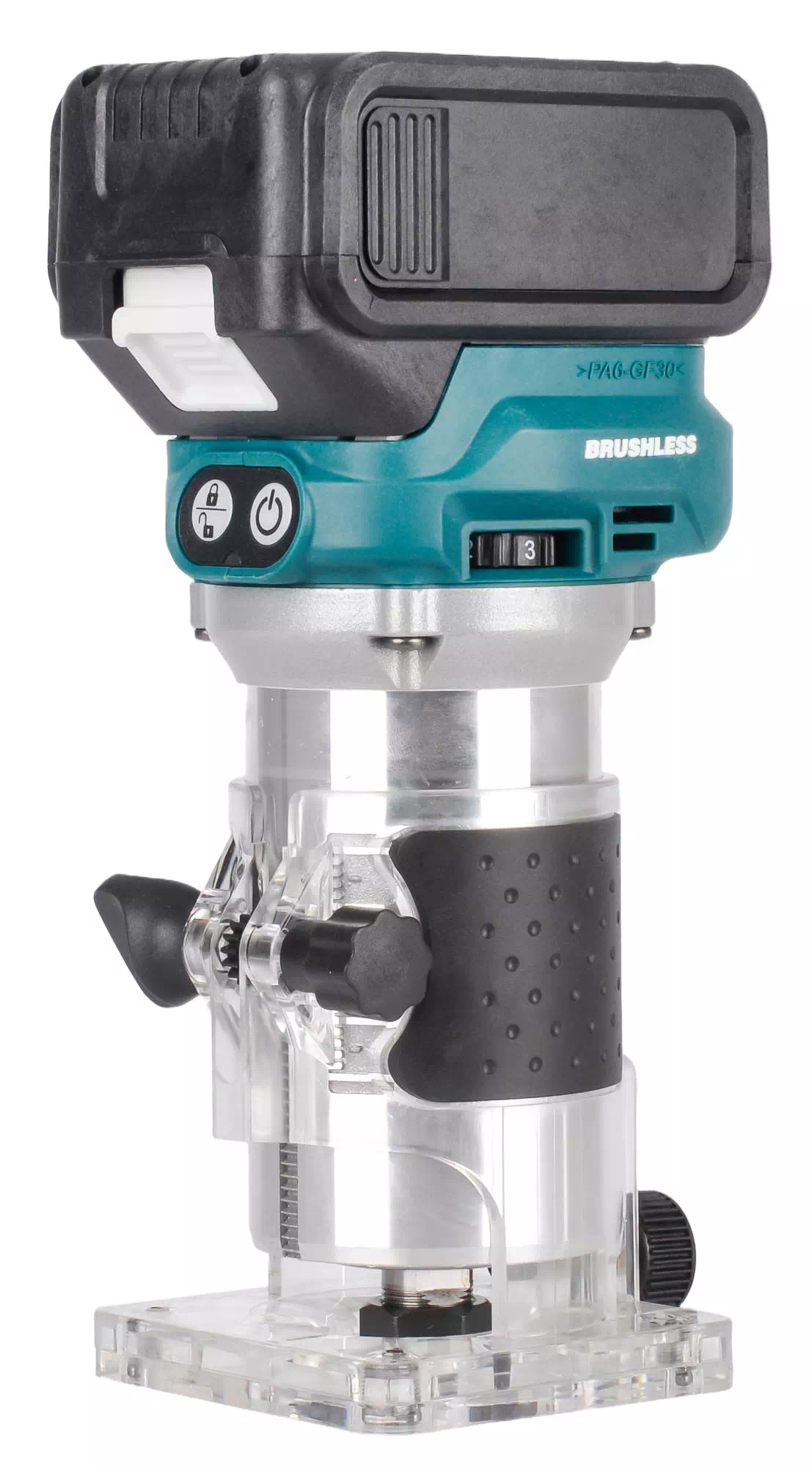 20V Brushless Cordless Trim Router | 1/4" Collet, Variable Speed
