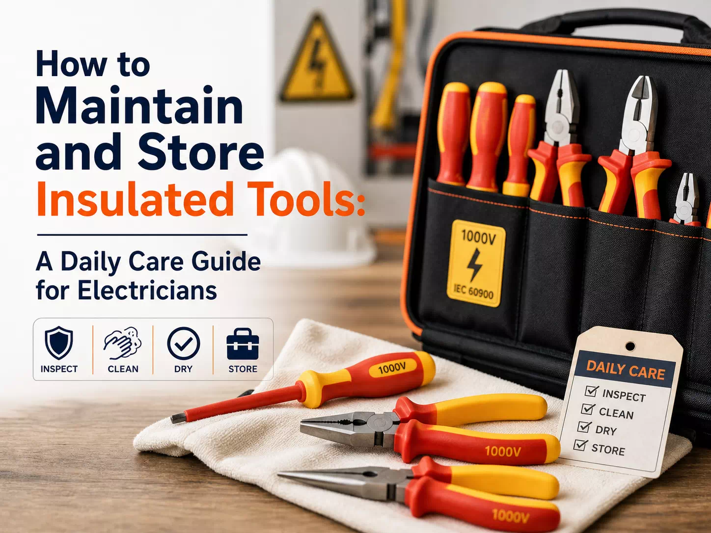 How to Maintain and Store Insulated Tools: A Daily Care Guide for Electricians