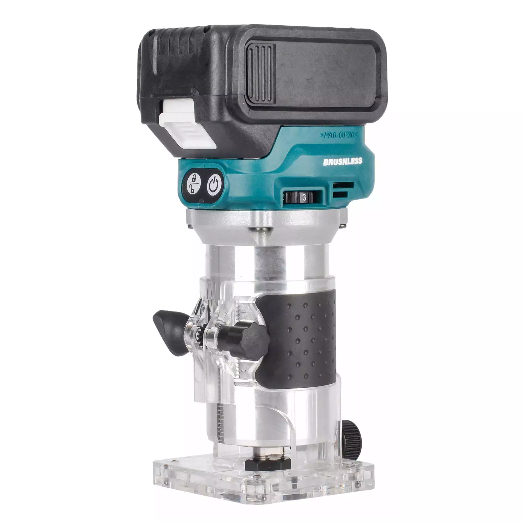 20V Brushless Cordless Trim Router | 1/4" Collet, Variable Speed