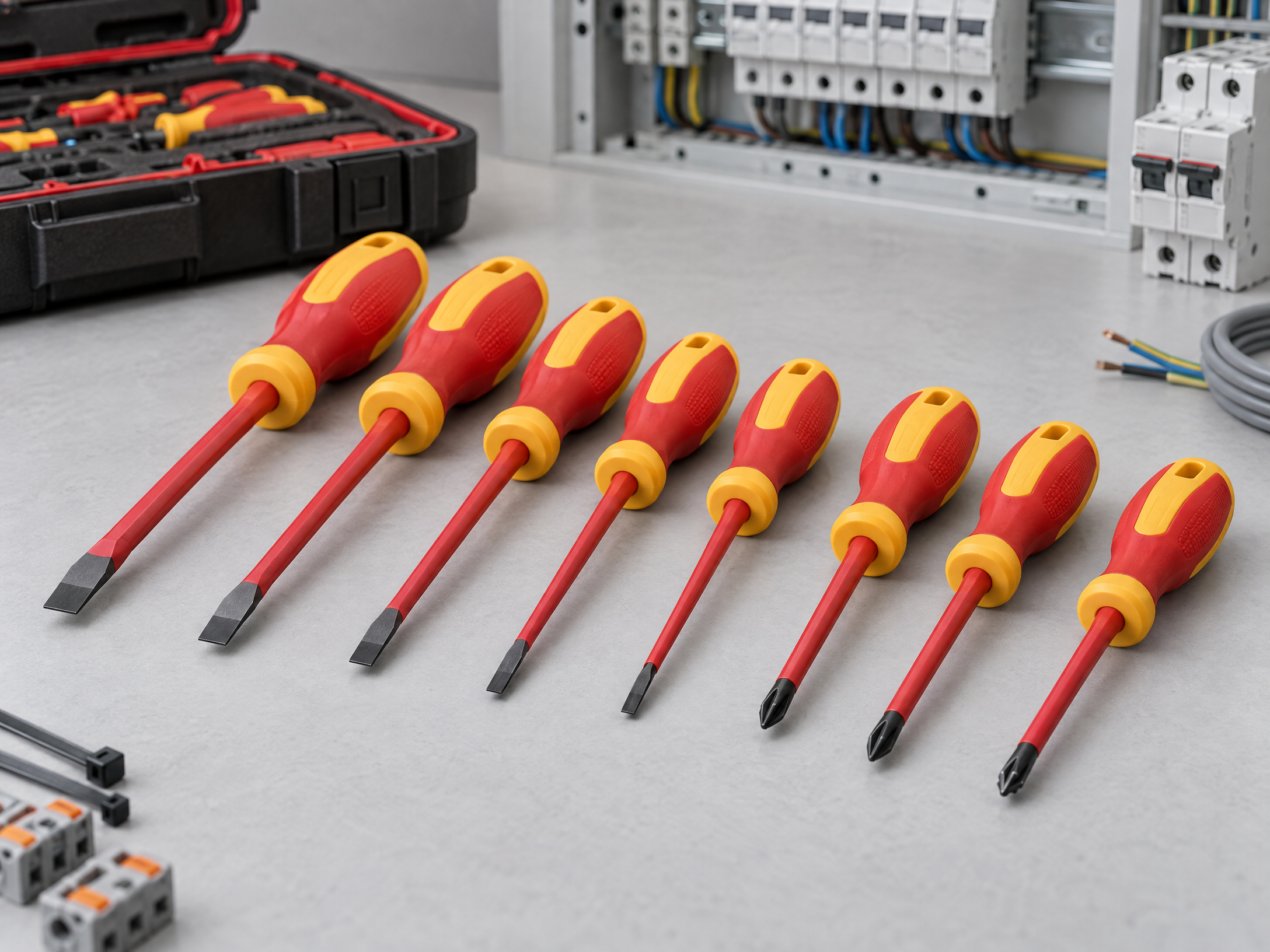 Common types of VDE screwdrivers